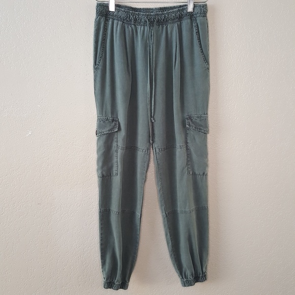 cloth & stone Pants - Cloth&Stone 100% Tencel Green Utility Jogger XS